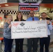Local Steak ’n Shake Franchise Donates $40,000 To Erlanger’s Believe Campaign